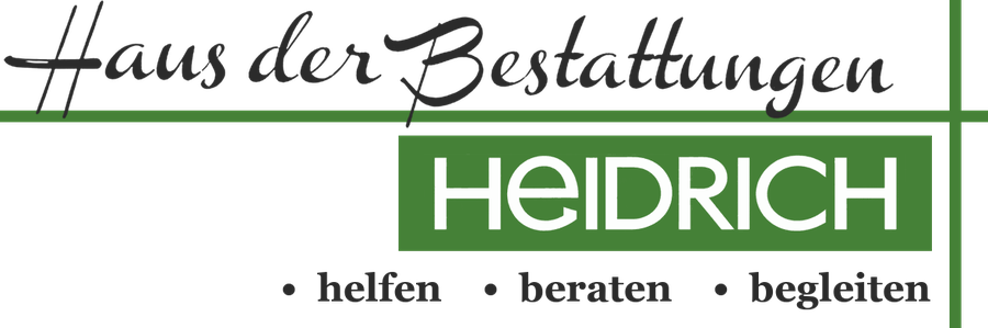 Haus der Bestattungen Heidrich – helfen, beraten, begleiten
